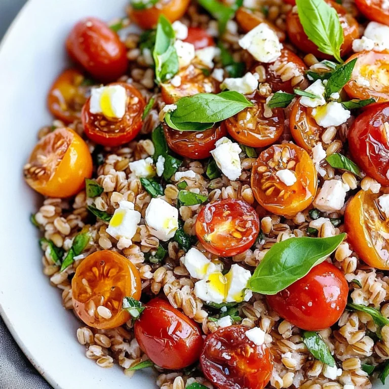 Best Tomato Farro Salad