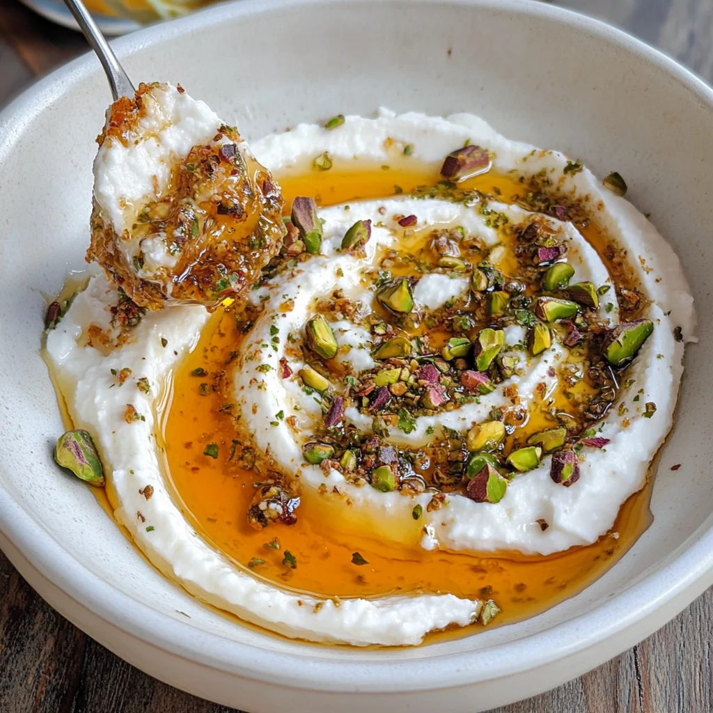 Whipped Feta with Honey