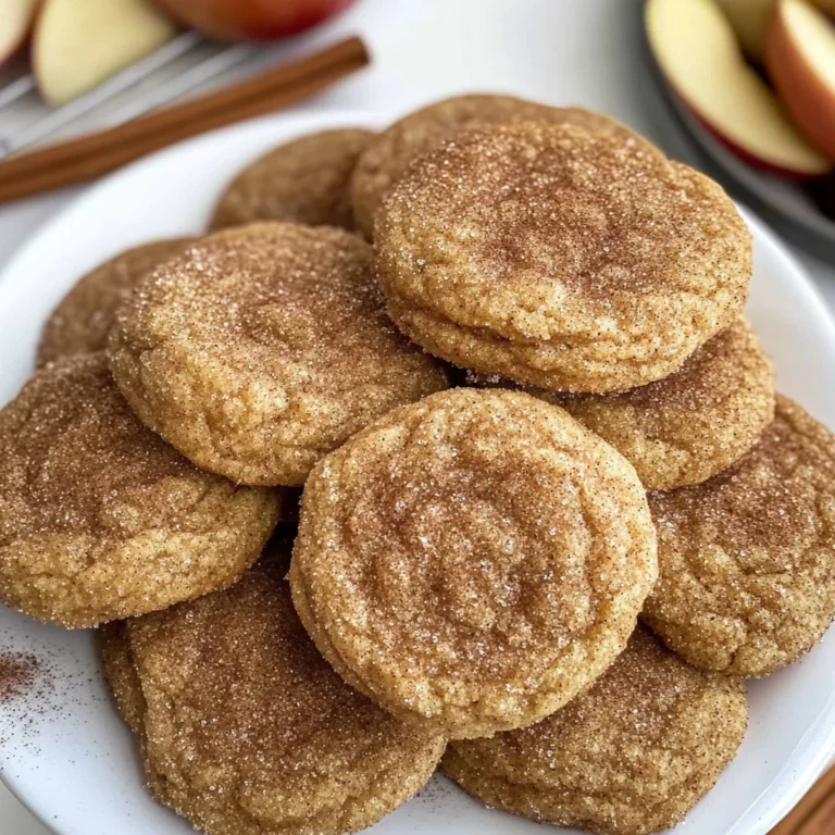 Apple Butter Snickerdoodles