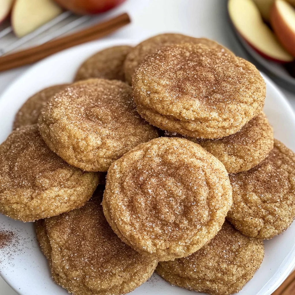 Apple Butter Snickerdoodles