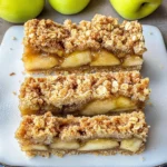 Apple Crisp Shortbread Bars