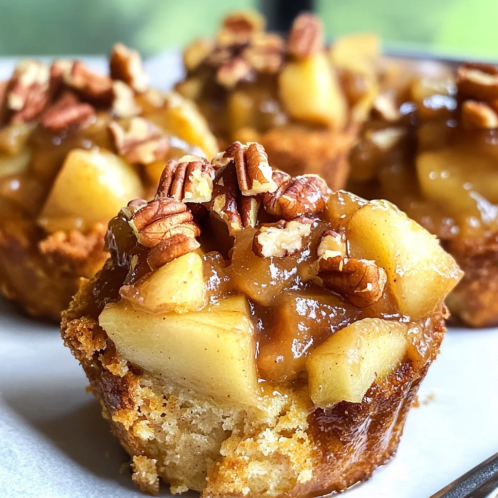 Apple Pecan French Toast Cups