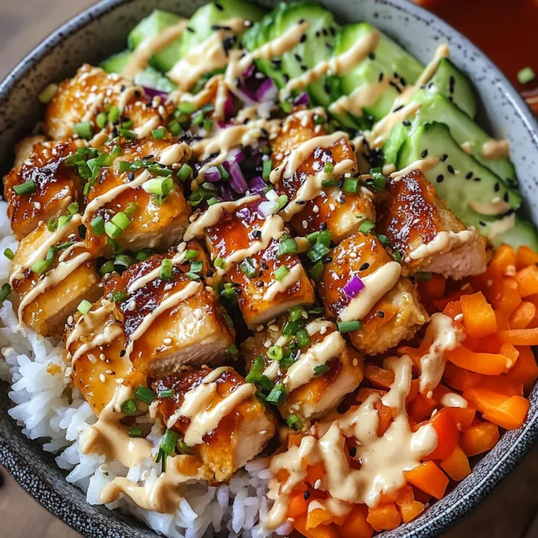 Bang Bang Chicken Bowl
