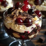Black Forest Trifle for Christmas