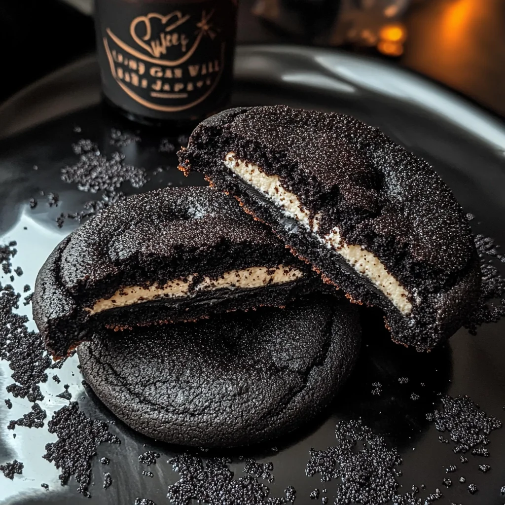 Black Velvet Cheesecake Cookies
