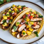Blackened Chicken Tacos with Pineapple Salsa