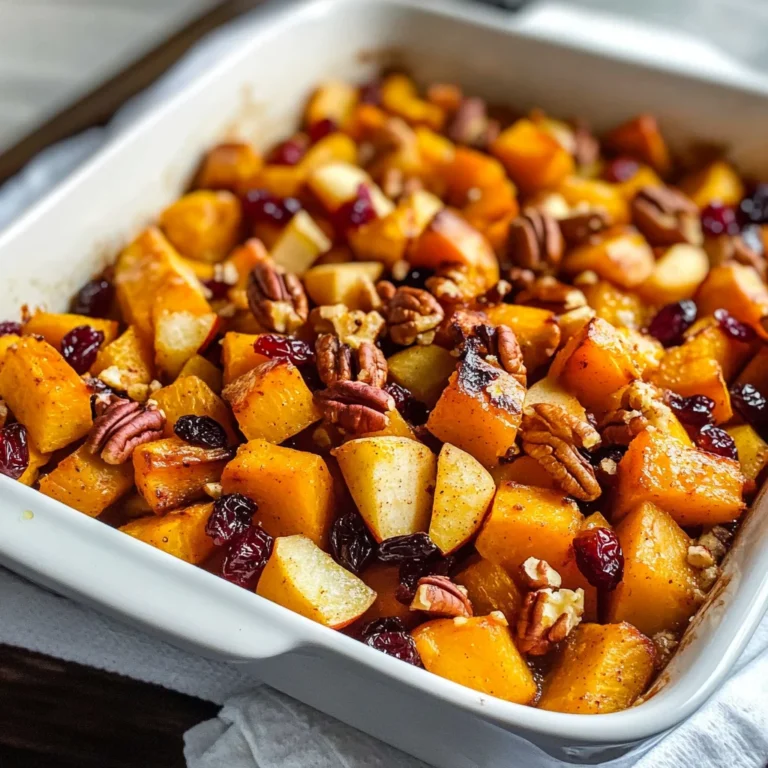 Butternut Squash Apple Bake