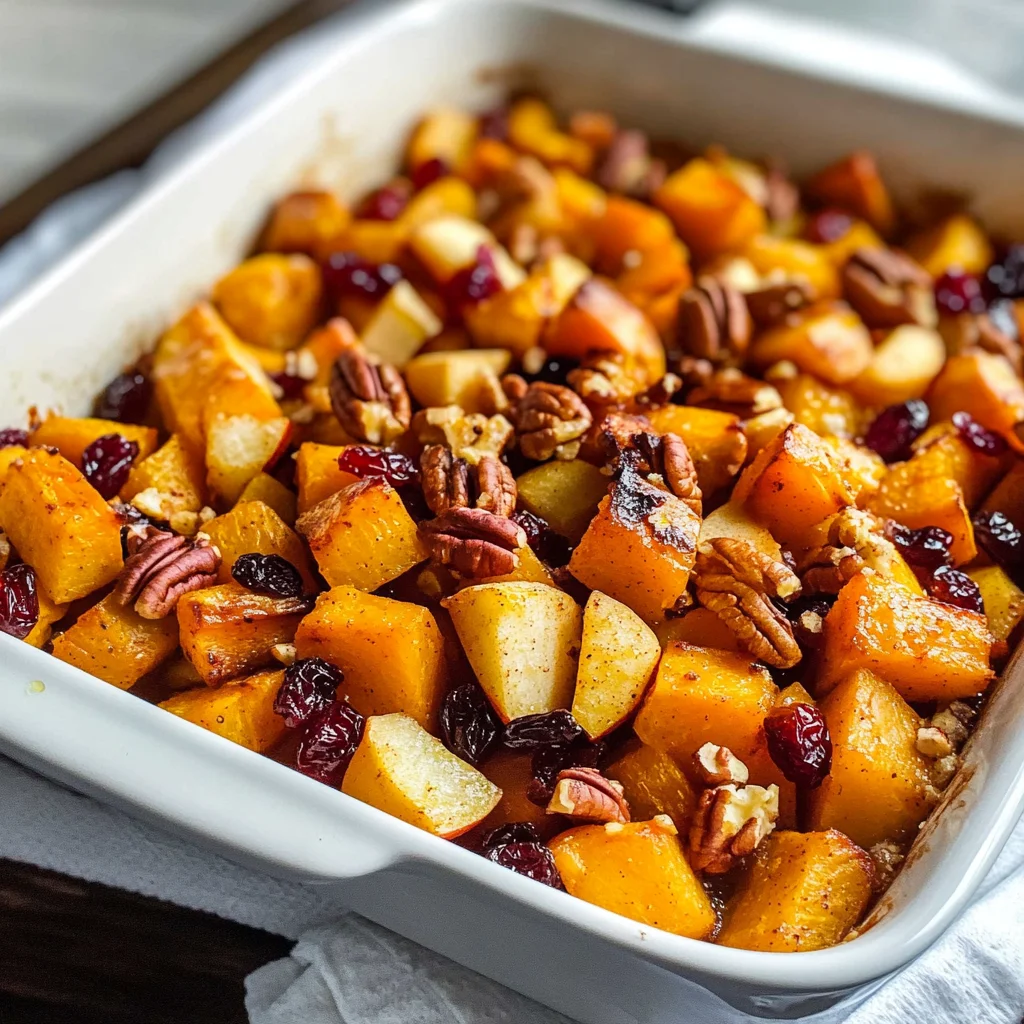Butternut Squash Apple Bake