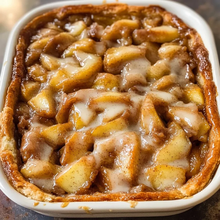 Cinnamon Roll Apple Pie