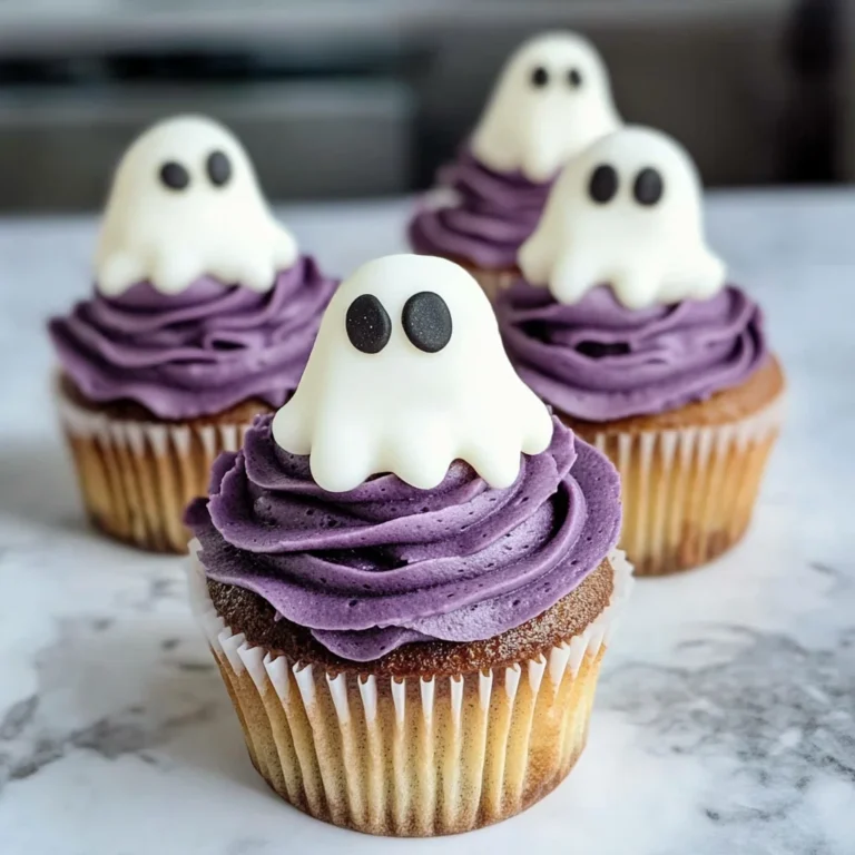 Halloween Ghost Cupcakes