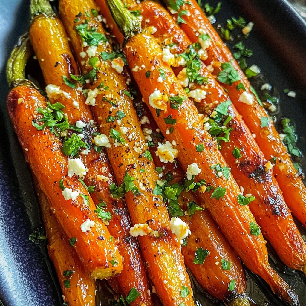Maple Dijon Roasted Carrots