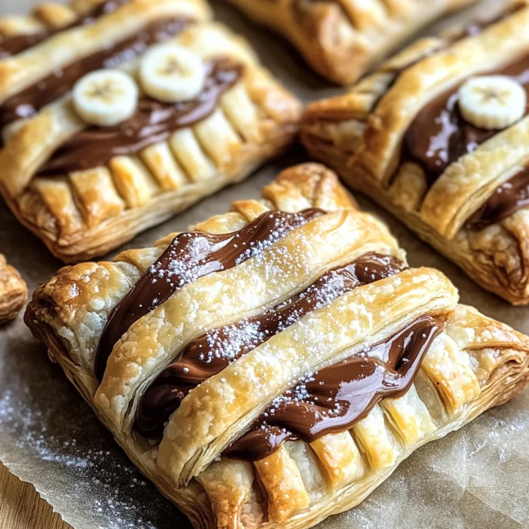 Nutella Mummy Hand Pies
