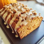 Pumpkin Bread with Maple Glaze