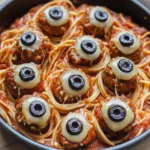 Spooky Spaghetti & Eyeballs