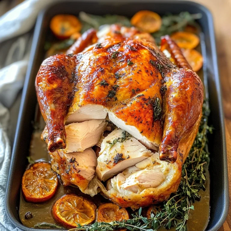 Super Juicy Turkey Baked In Cheesecloth and White Wine