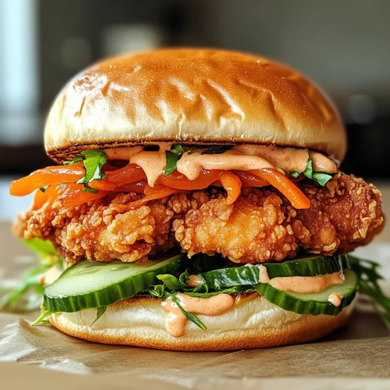 Thai Fried Chicken Sandwich