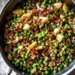 Thanksgiving Peas (with Pear and Pancetta)