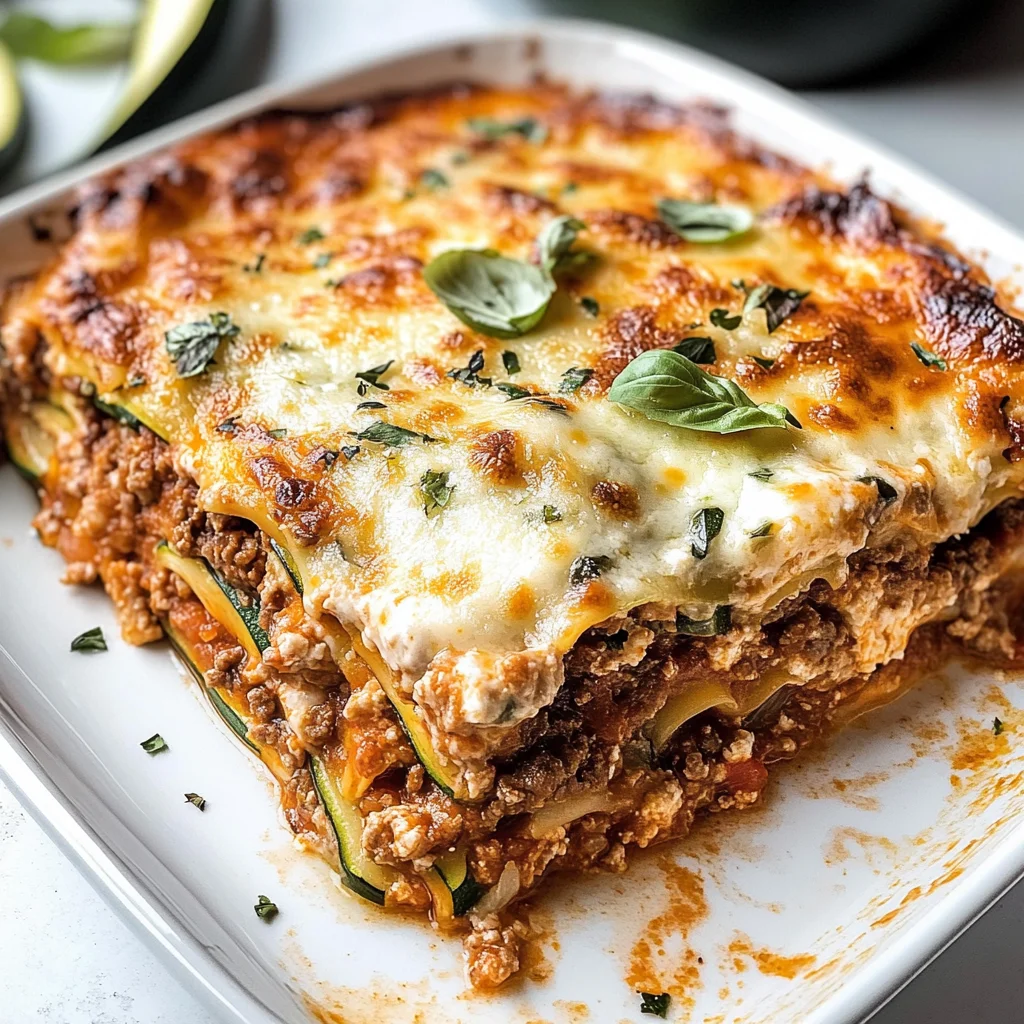 The Best Zucchini Lasagna Recipe