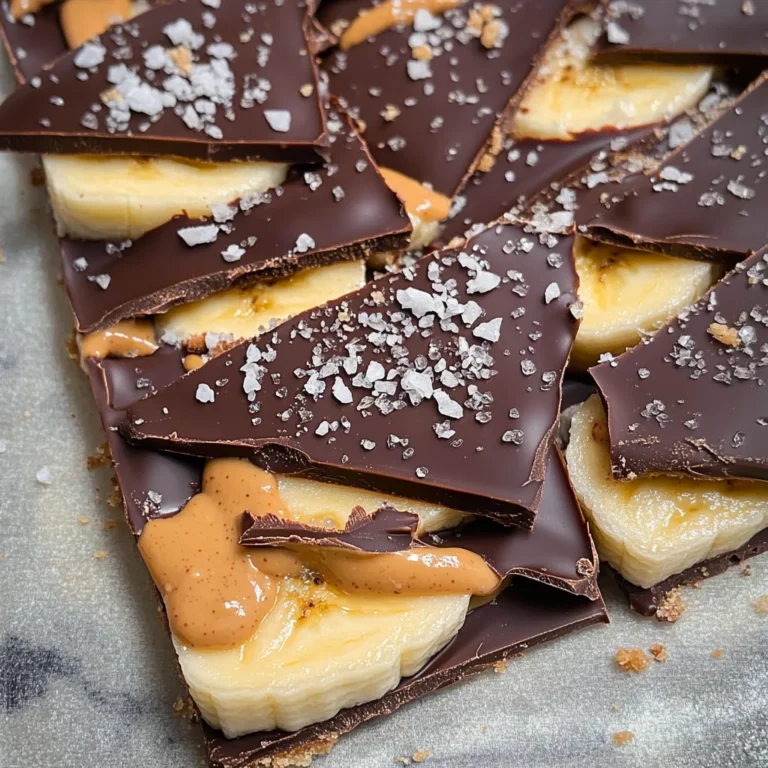 Viral Chocolate Banana Bark