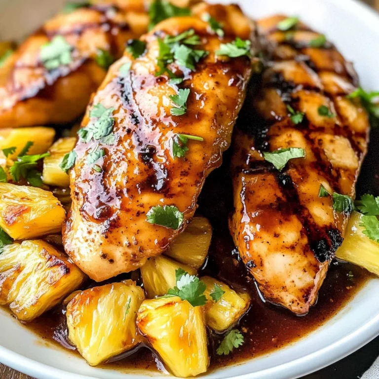 brown sugar pineapple chicken