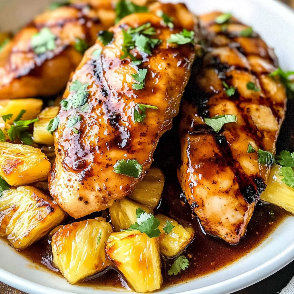 brown sugar pineapple chicken