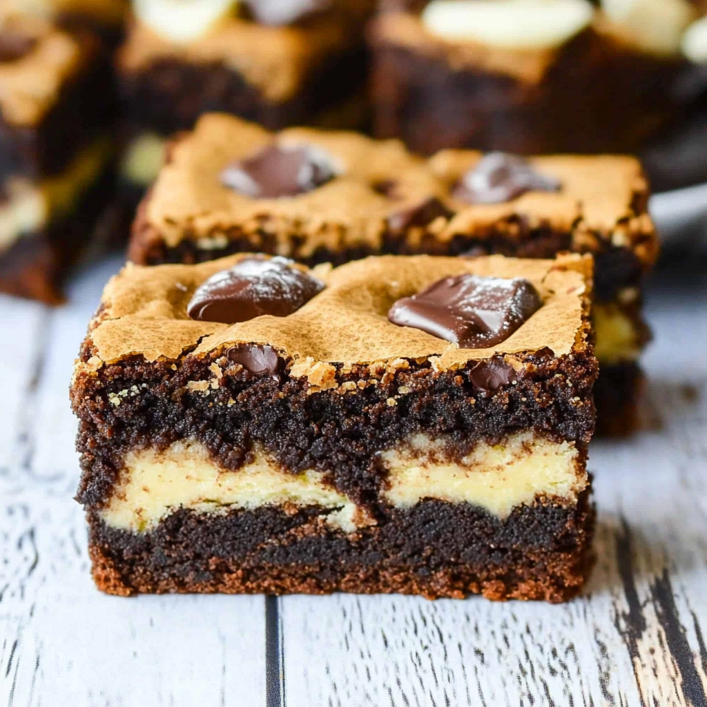 Amazing Slutty Brownies (Cookie Dough): 3 Decadent Layers