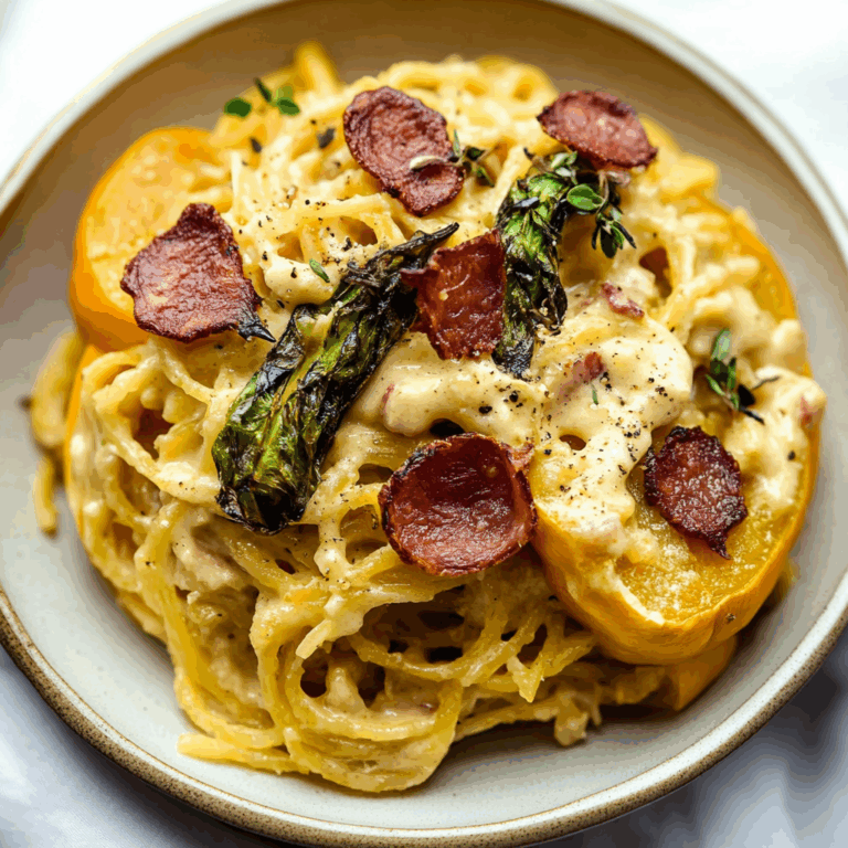 Spaghetti Squash Carbonara