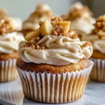 Apple Crisp Cupcakes