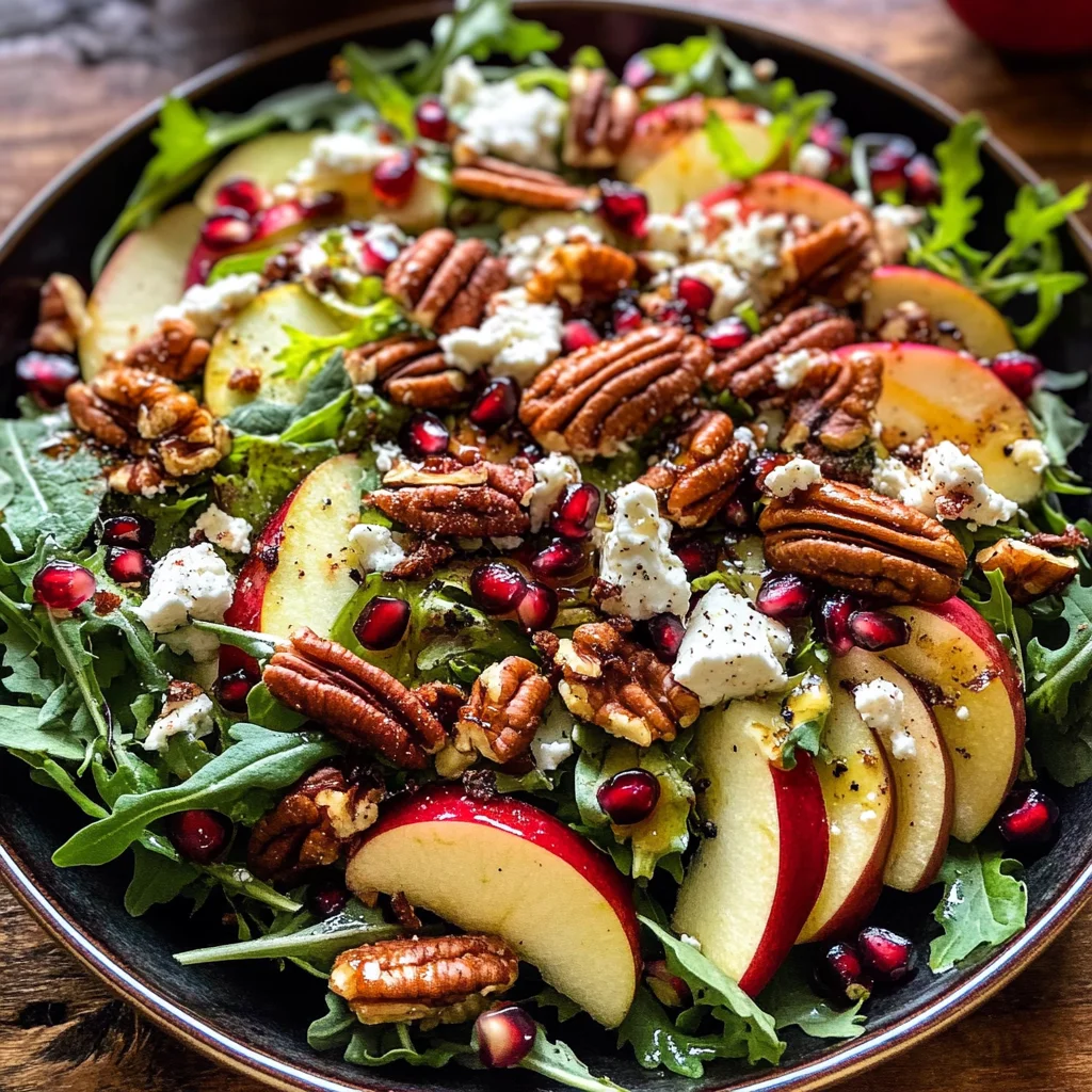 Autumn Harvest Honeycrisp Apple and Feta Salad