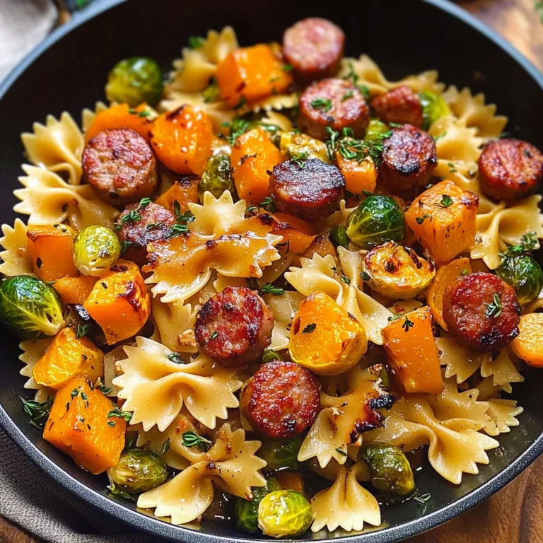 Autumn Sausage Pasta Squash: Amazing 25-Min Fall Favorite
