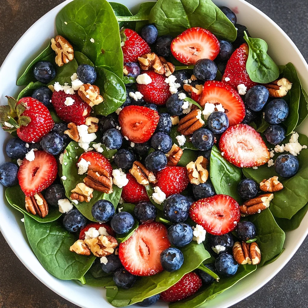 Berry Spinach Salad Recipe