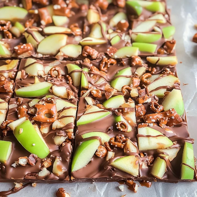Caramel Apple Bark