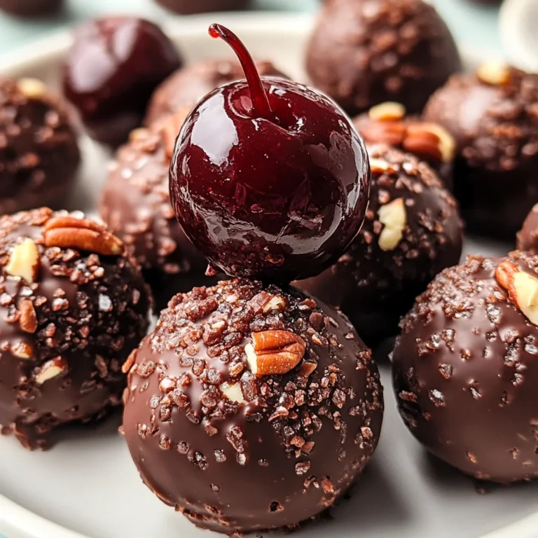 Cherry Bourbon Balls