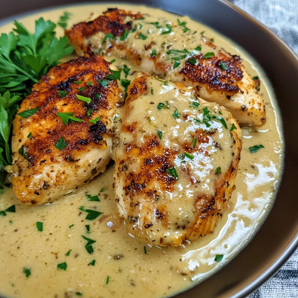 Creamy Garlic Chicken