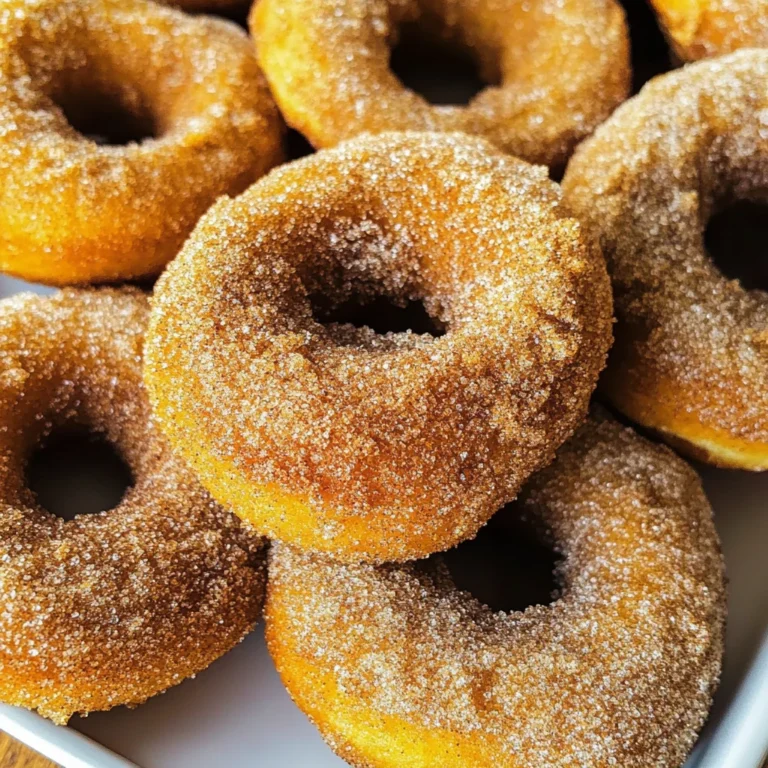 Easy Baked Pumpkin Donuts