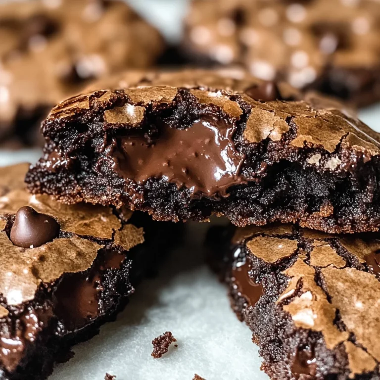 Fudgy Chewy Browkies (Brookies)