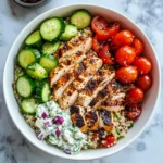 Greek Chicken Quinoa Bowl