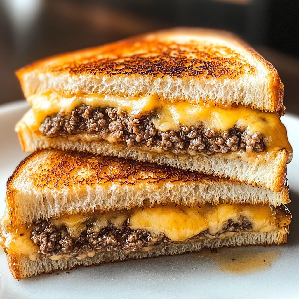 Grilled Cheese Patty Melts