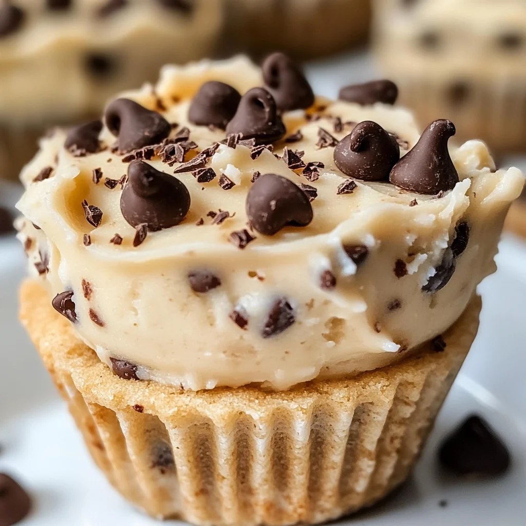 High Protein Yogurt Cookie Dough Cups