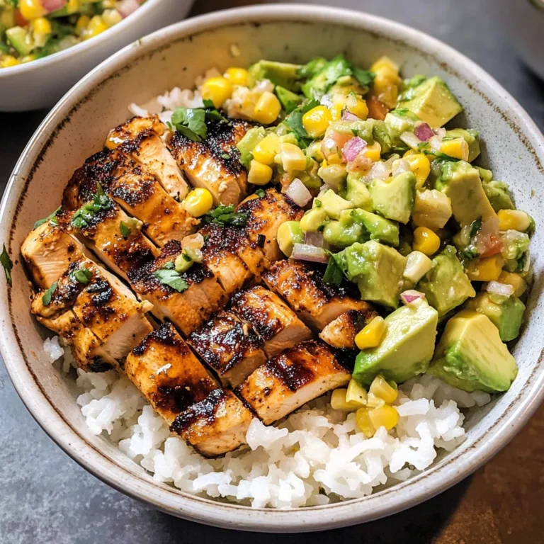 Honey Chipotle Chicken Rice Bowls