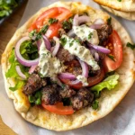 Juicy Ground Lamb Gyros