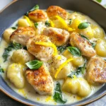 Lemon Gnocchi With Chicken