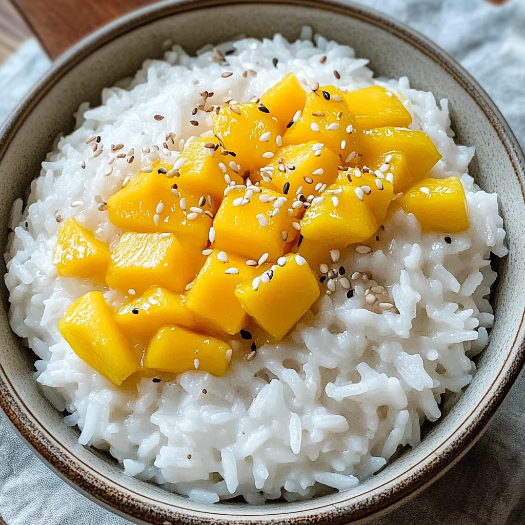 Mango Coconut Rice Recipe