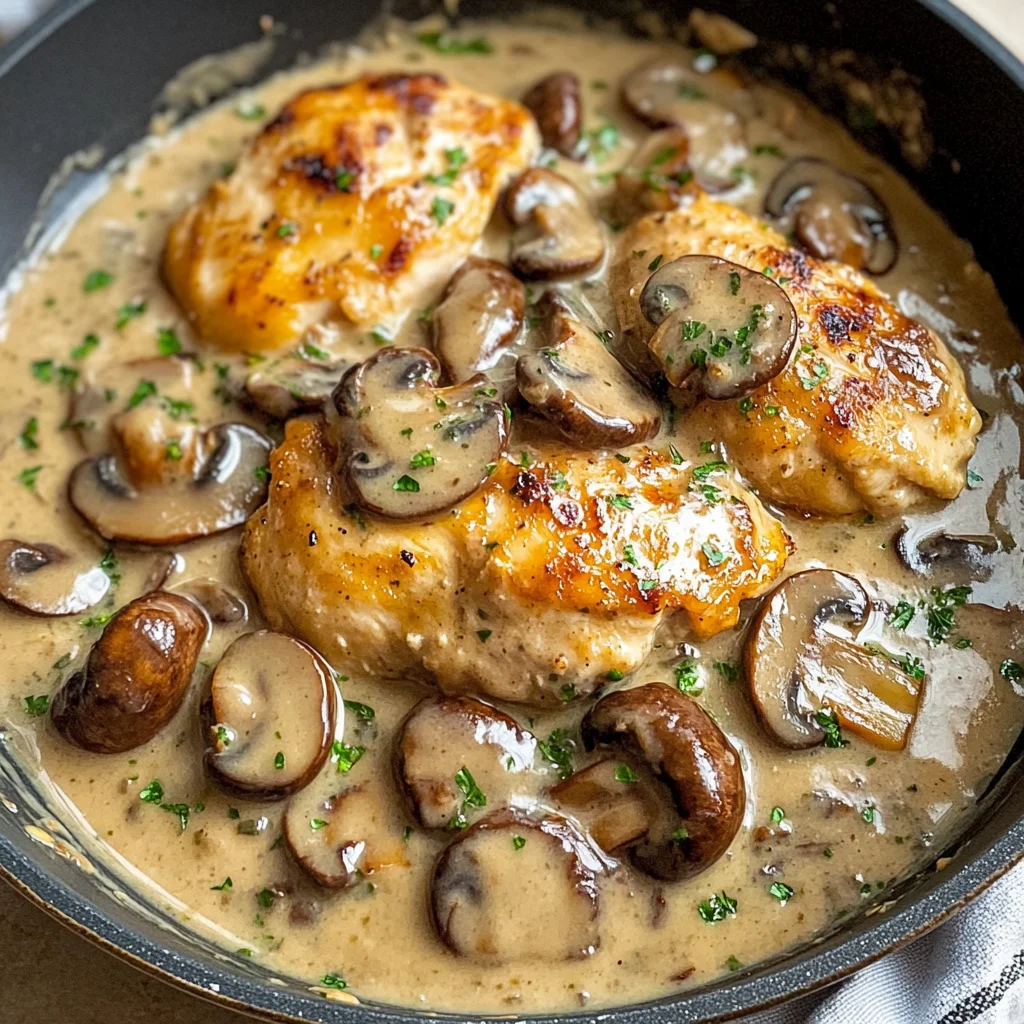 Mushroom Chicken