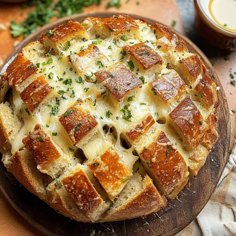 Pull Apart Garlic Bread Recipe