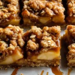 Salted Caramel Apple Crumble Bars Fall Treat: Get Addicted in 45 Min