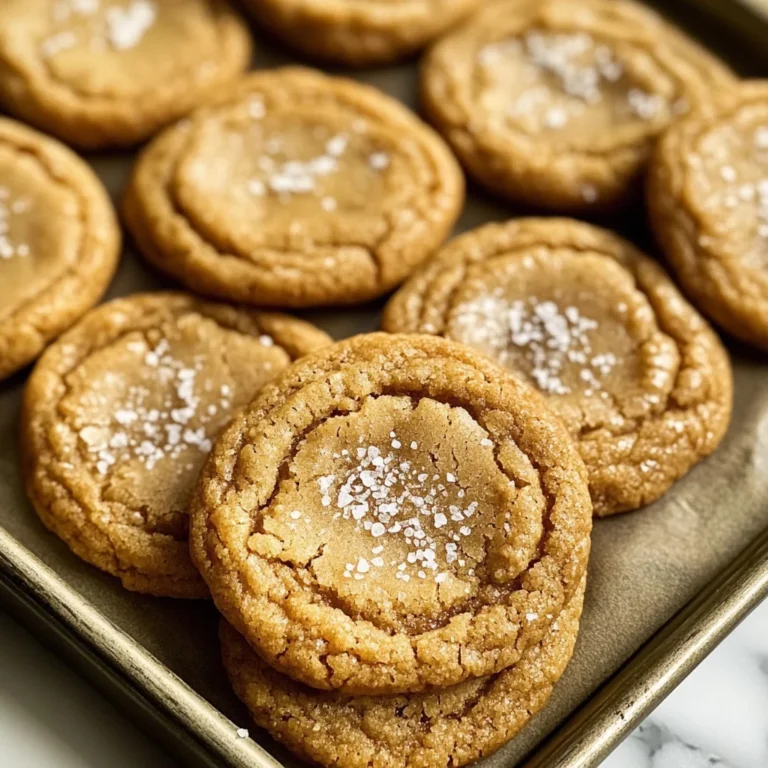 Salted Honey Cookies Recipe