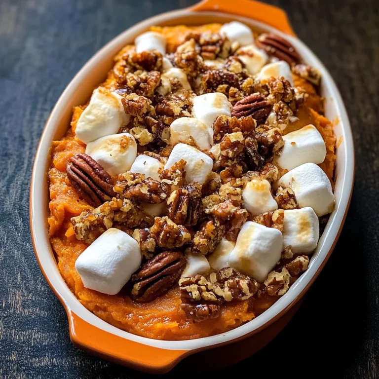 Southern Maple Sweet Potato Casserole