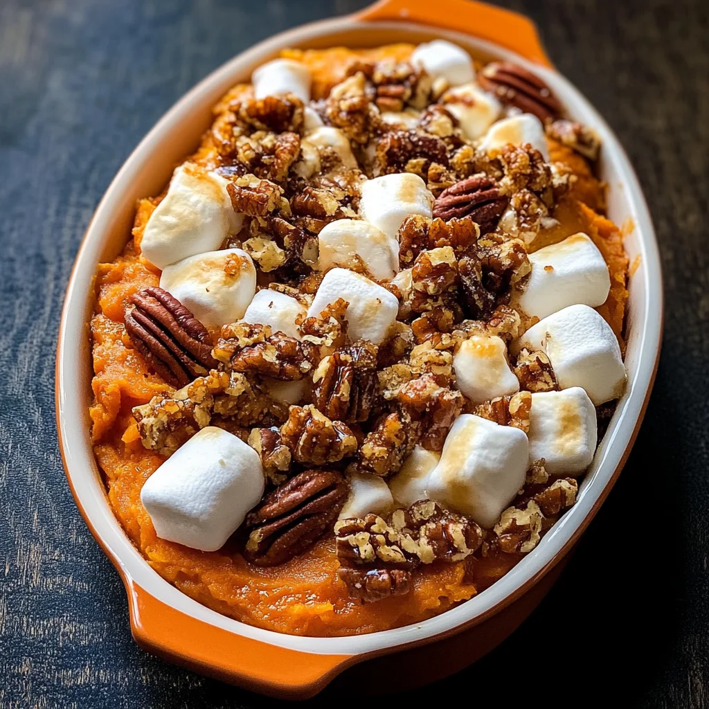 Southern Maple Sweet Potato Casserole