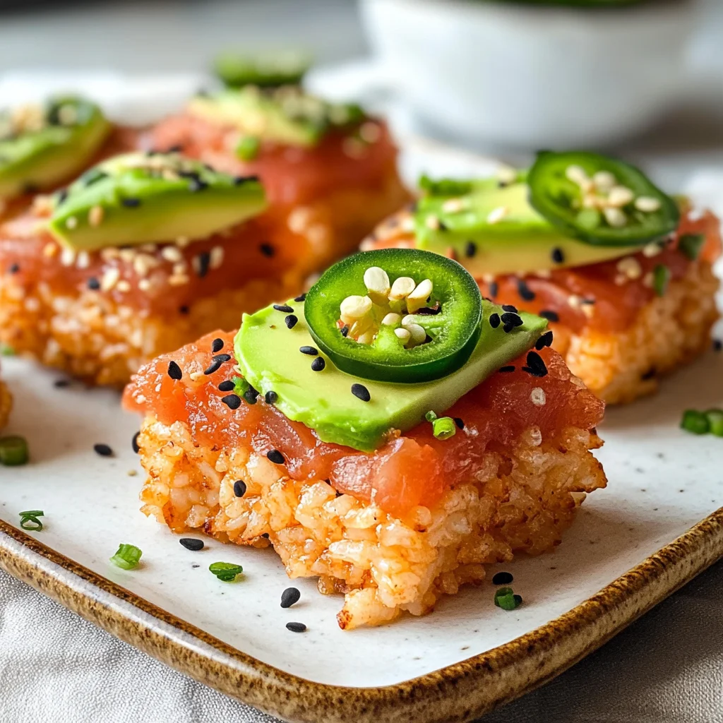 Spicy Tuna Crispy Rice